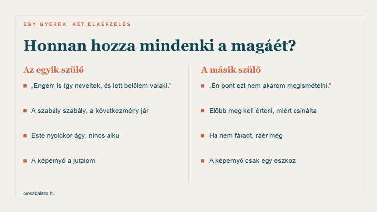 Eltérő nevelési elvek: ki dönt?