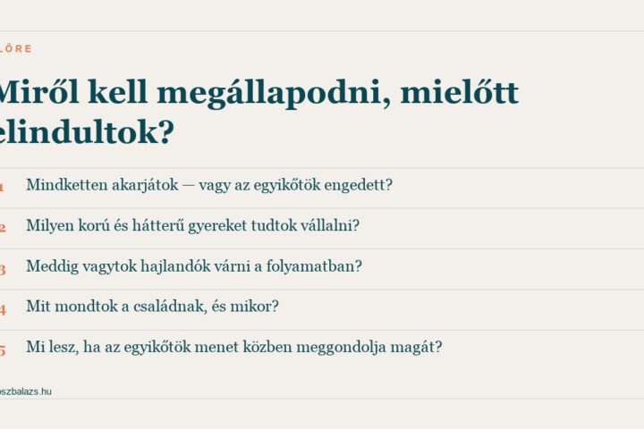 Öt kérdés, amit örökbefogadás előtt tisztázni kell kettesben